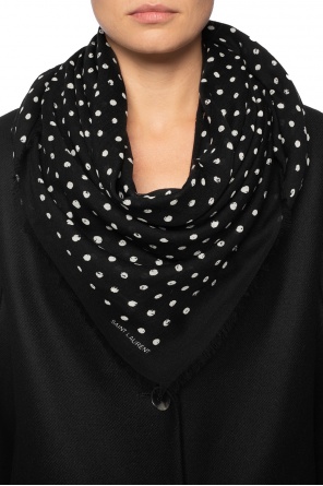 Patterned shawl, zdjęcie 2 Patterned shawl od Saint Laurent
